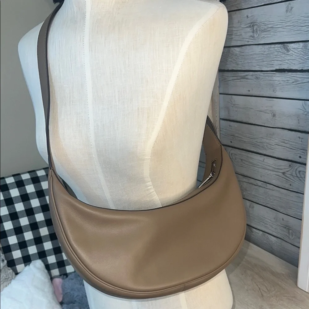 Michael Kors Brown Leather Shoulder/crossbody Bag
